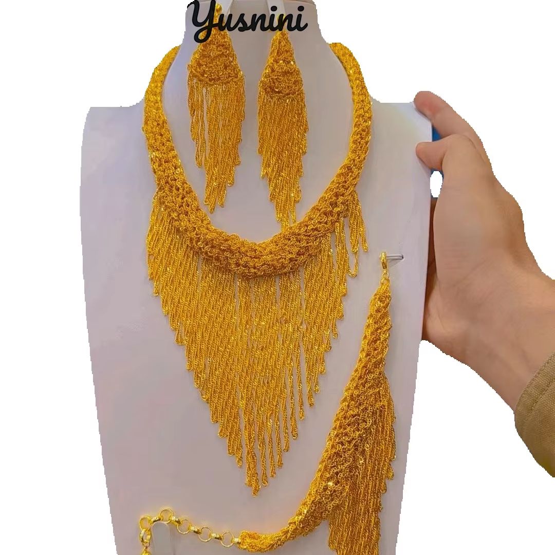 Women Accessories Dubai - Nuovo Set di Gioielli da Sposa