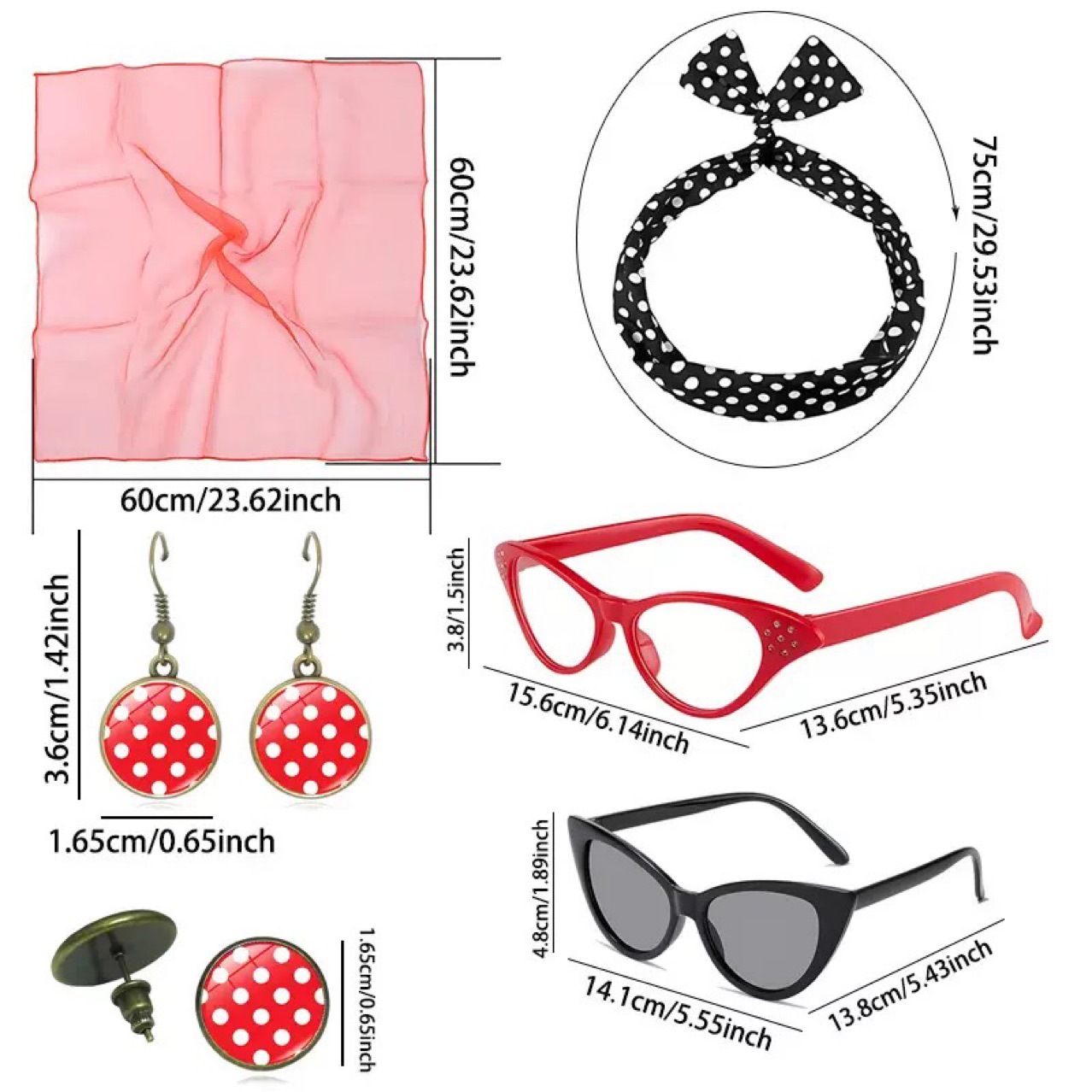 Costume da Donna per Festa Ret - Women'S Accessories In The 1950S recensione e prezzo