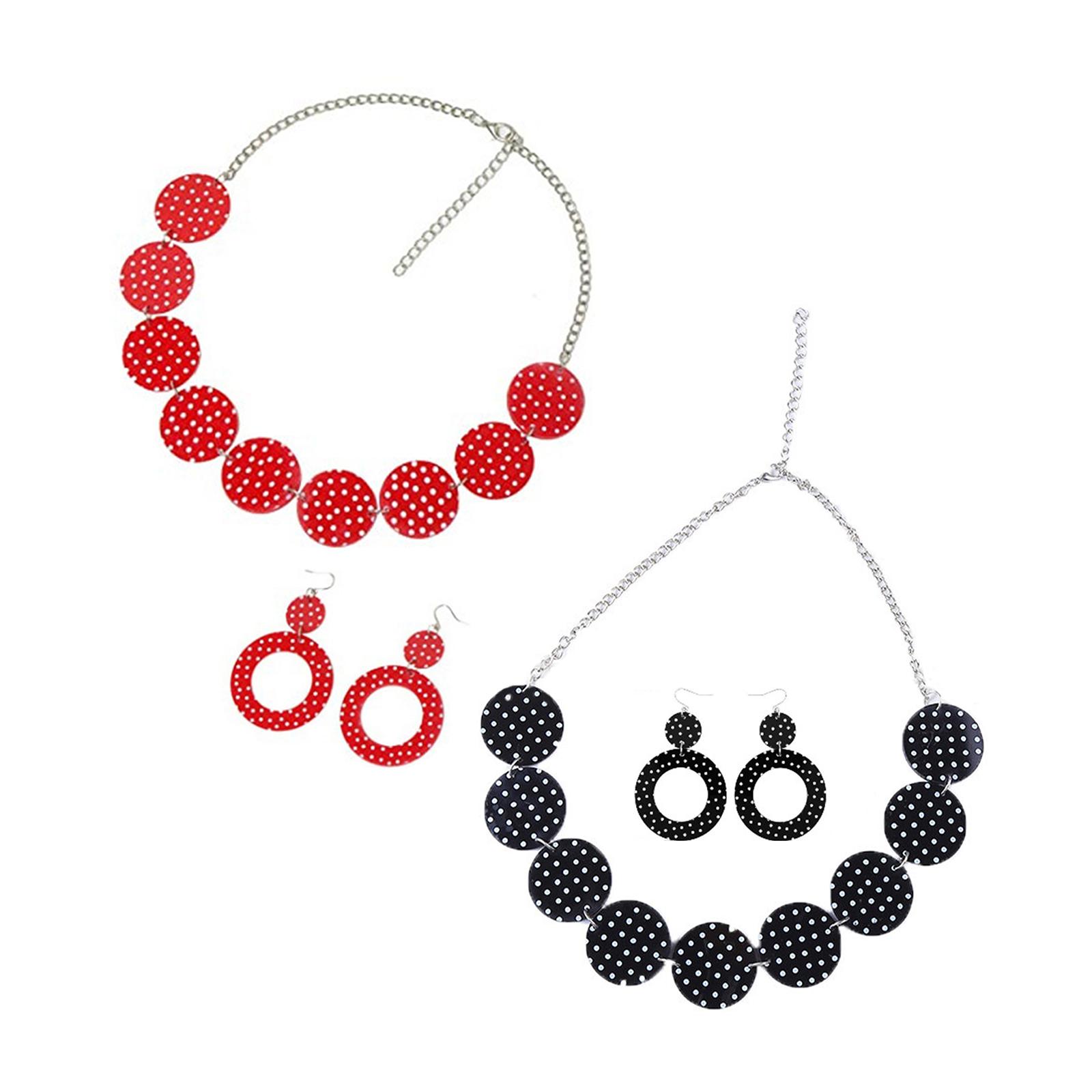 Set di orecchini e collana in  - Women'S Accessories In The 1950S recensione e prezzo